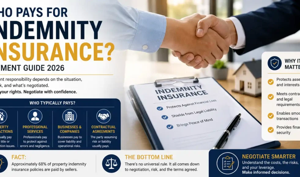 Who Usually Pays for Indemnity Insurance?